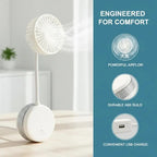 Rechargeable Suction Flexible Fan