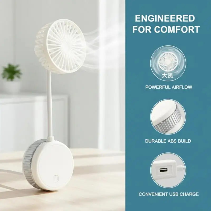 Rechargeable Suction Flexible Fan