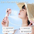 Rechargeable Aromatherapy Cool Mist Fan