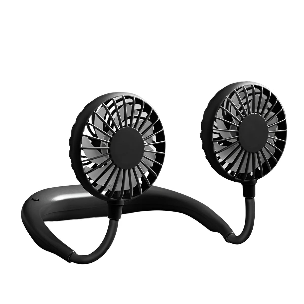 Rechargeable Double Wind Neck Fan
