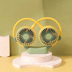 Two Wind Rechargeable Neck Fan