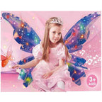 Rechargeable Faerie Wings With Light & Music