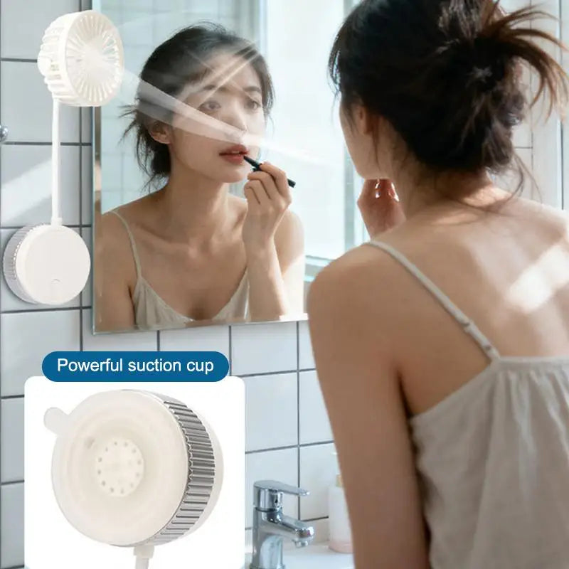 Rechargeable Suction Flexible Fan