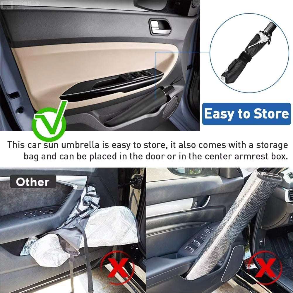 Car Windshield Sunshade Umbrella Foldable UV Protection Sun Shade for Car