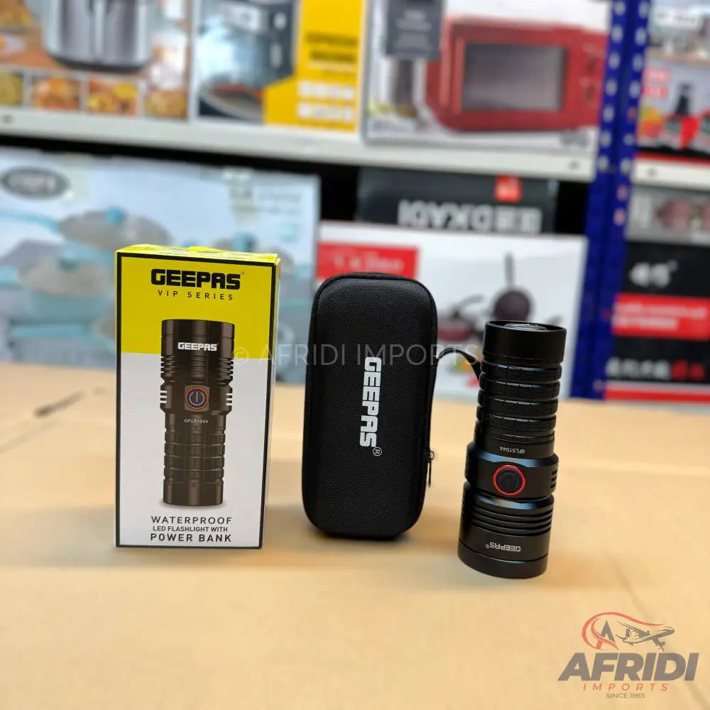 Geepas VIP Series Flashlight || Original Product + 2-Year Local Warranty