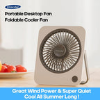 Mini Colorful 3-Speed Desktop Fan (Random Colors)