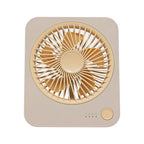 Mini Colorful 3-Speed Desktop Fan (Random Colors)