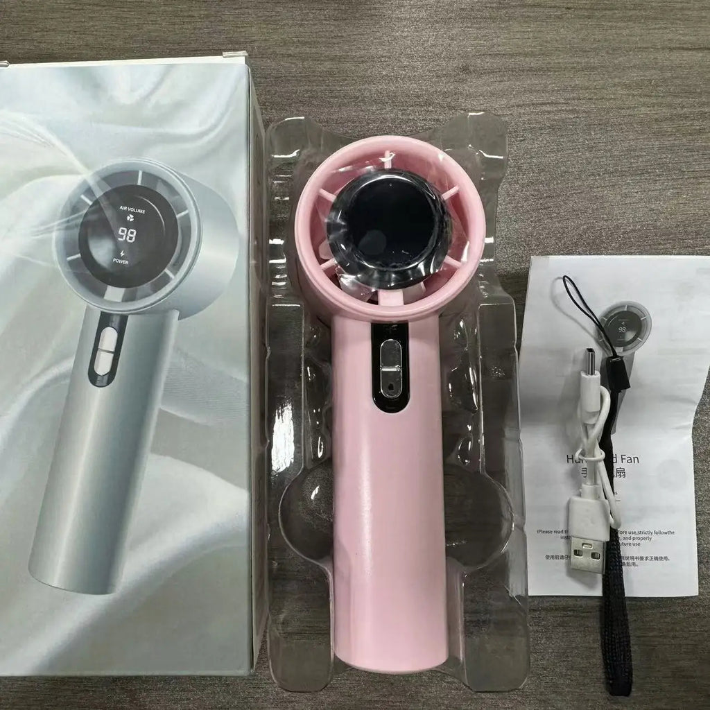 Handheld High-Speed Fan USB Charging Mini Portable Small Fan