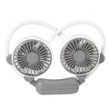 Two Wind Rechargeable Neck Fan