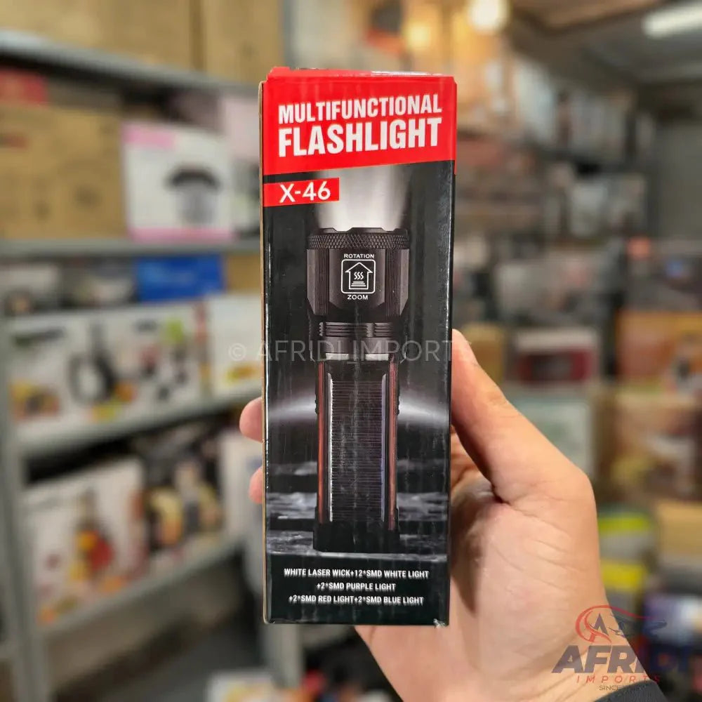 X-46 Multifunctional Solar Flashlight